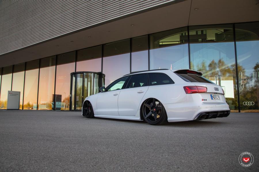  Audi RS6 Avant on Vossen Wheels (GNS-1) 2019 года  (фото 12 из 24)